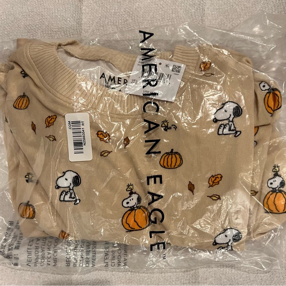 American Eagle Snoopy Halloween Pajamas